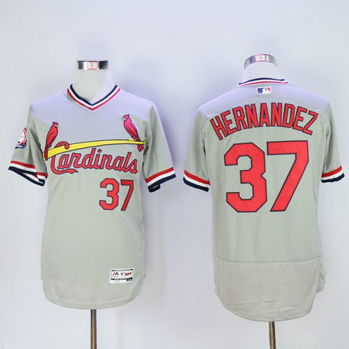 Keith Hernandez St. Louis Cardinals grey Authentic jersey