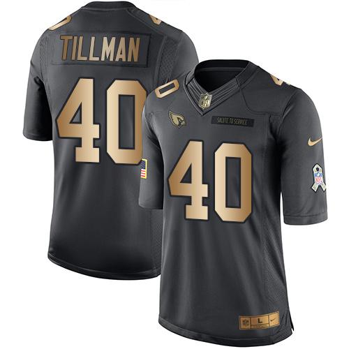 Pat Tillman Arizona Cardinals black Salute To Service jersey