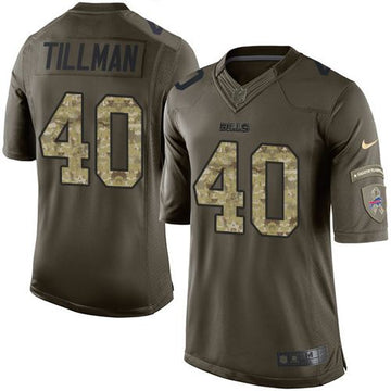 Pat Tillman Arizona Cardinals green Salute To Service jersey