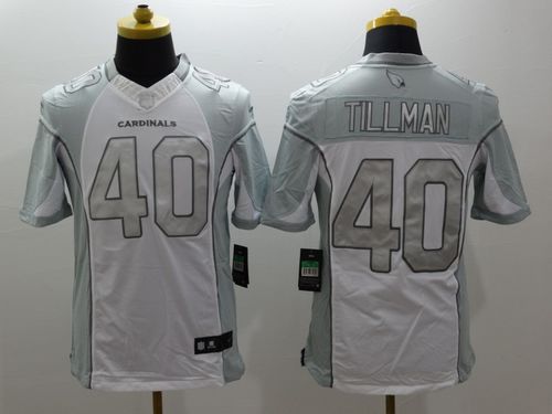 Pat Tillman Arizona Cardinals white Platinum jersey