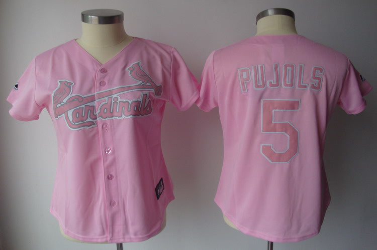 Albert Pujols St. Louis Cardinals pink Fashion jersey