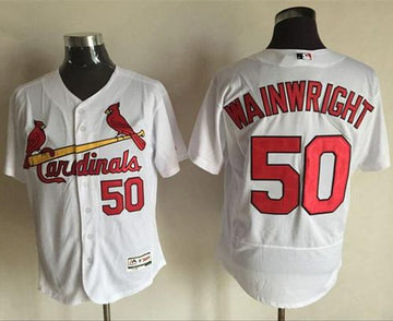 Adam Wainwright St. Louis Cardinals white Authentic jersey