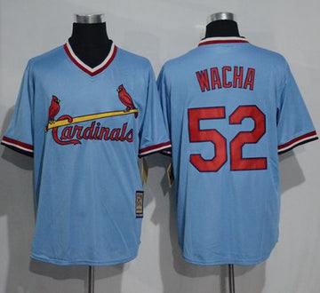 Michael Wacha St. Louis Cardinals blue Throwback jersey