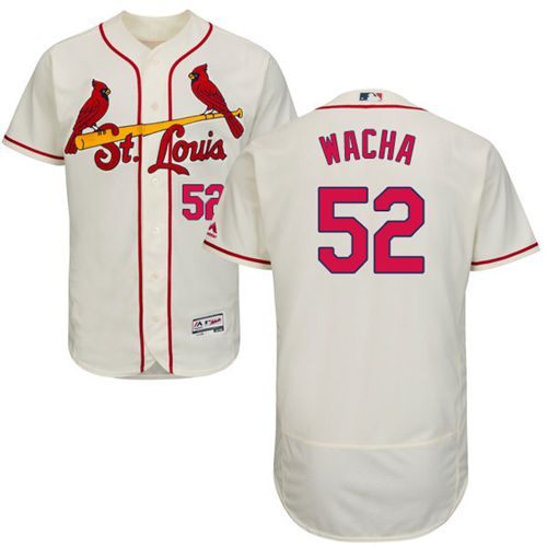 Michael Wacha St. Louis Cardinals cream Authentic jersey