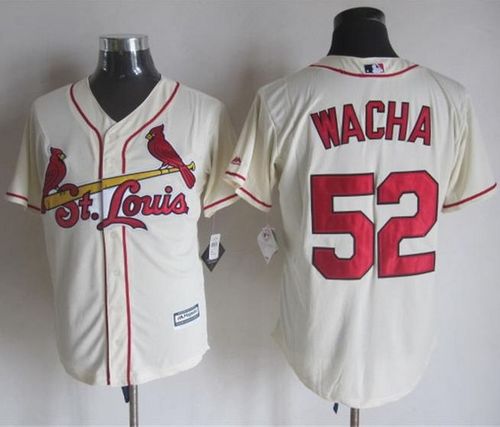 Michael Wacha St. Louis Cardinals cream jersey