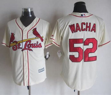 Michael Wacha St. Louis Cardinals cream jersey