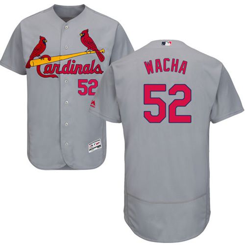 Michael Wacha St. Louis Cardinals grey Authentic jersey