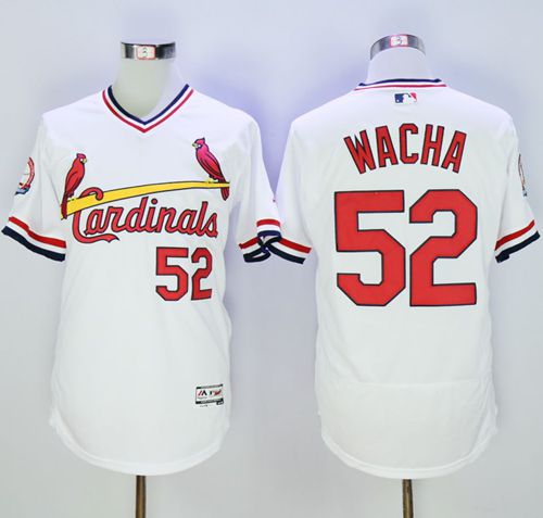 Michael Wacha St. Louis Cardinals white Authentic jersey