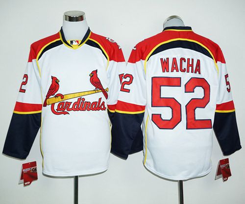 Michael Wacha St. Louis Cardinals white-red jersey