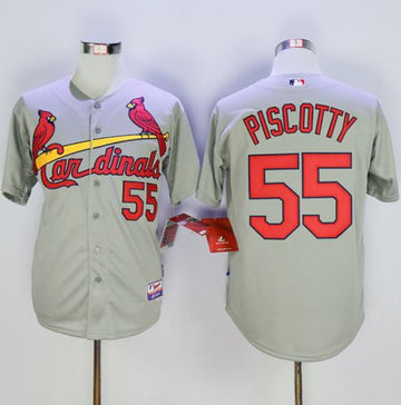Stephen Piscotty St. Louis Cardinals grey jersey
