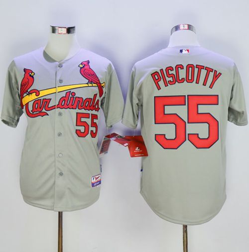 Stephen Piscotty St. Louis Cardinals grey jersey