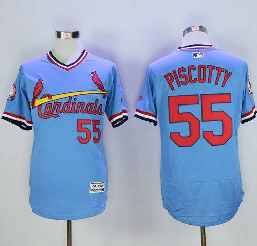 Stephen Piscotty St. Louis Cardinals blue Authentic jersey