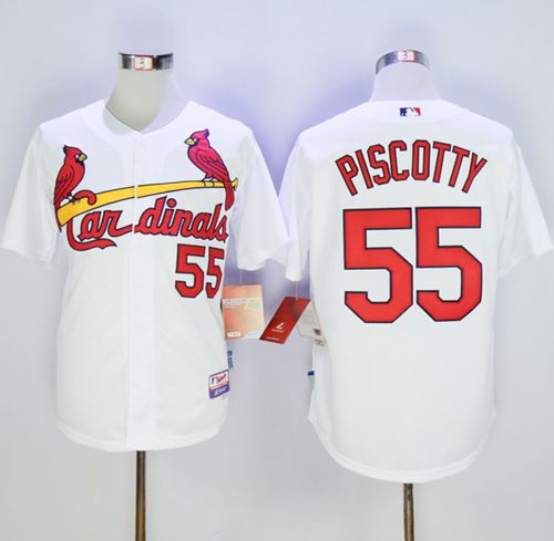 Stephen Piscotty St. Louis Cardinals white jersey