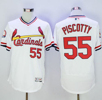 Stephen Piscotty St. Louis Cardinals white Authentic jersey