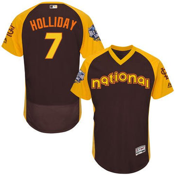 Matt Holliday St. Louis Cardinals brown All-Star jersey