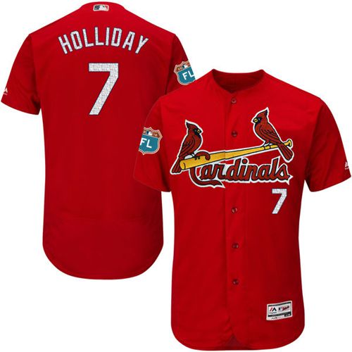 Matt Holliday St. Louis Cardinals red Authentic jersey