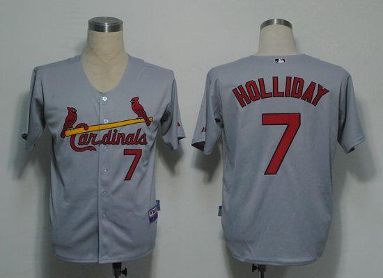 Matt Holliday St. Louis Cardinals grey jersey