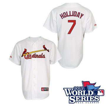 Matt Holliday St. Louis Cardinals white jersey