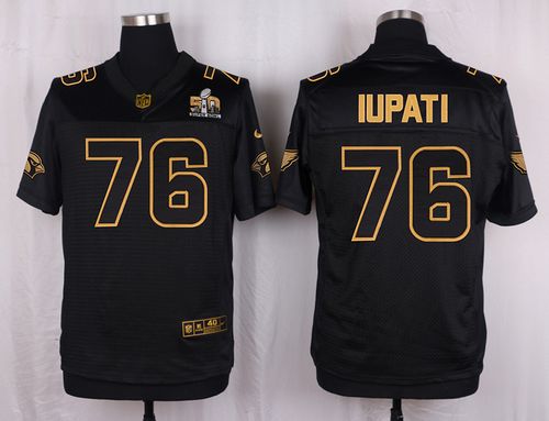 Mike Iupati Arizona Cardinals black Gold Collection jersey