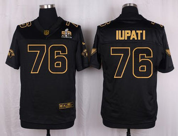 Mike Iupati Arizona Cardinals black Gold Collection jersey