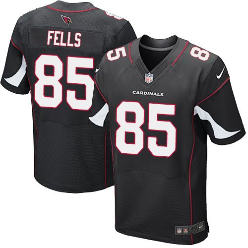 Darren Fells Arizona Cardinals black Elite jersey