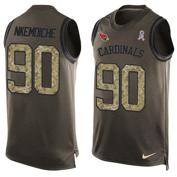 Robert Nkemdiche Arizona Cardinals green Salute To Service jersey