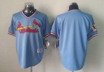 Custom St. Louis Cardinals blue jersey