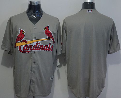Custom St. Louis Cardinals grey jersey