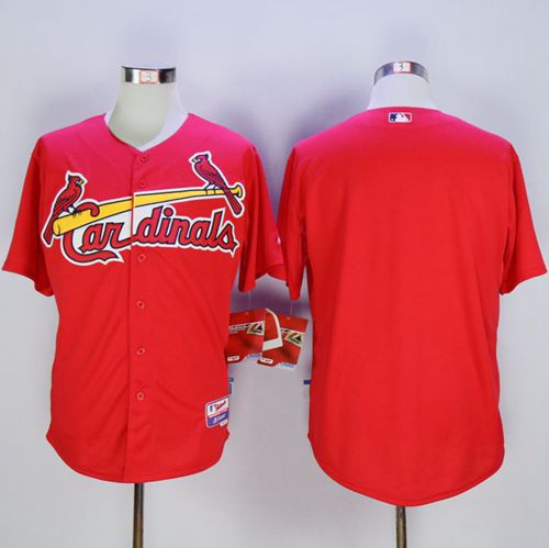 Custom St. Louis Cardinals red jersey