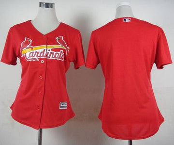 Custom St. Louis Cardinals red Fashion jersey