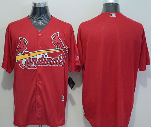 Custom St. Louis Cardinals red jersey