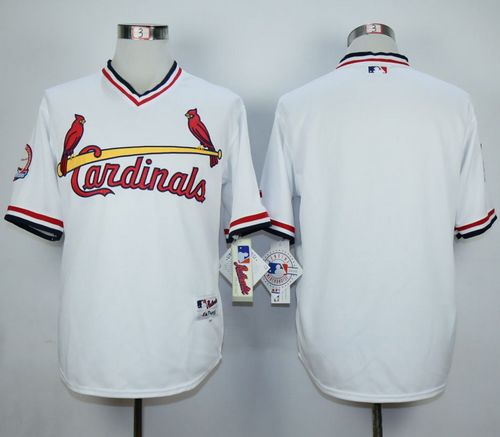 Custom St. Louis Cardinals white jersey