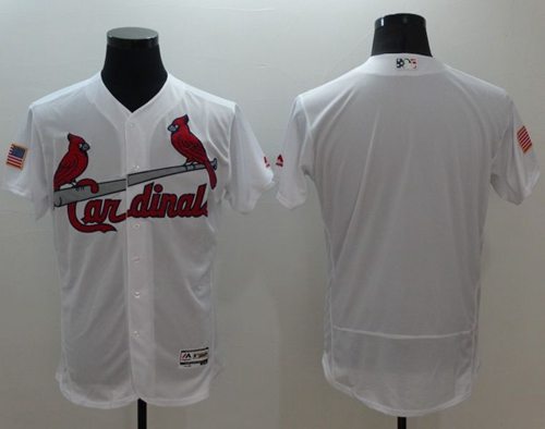 Custom St. Louis Cardinals white Fashion jersey