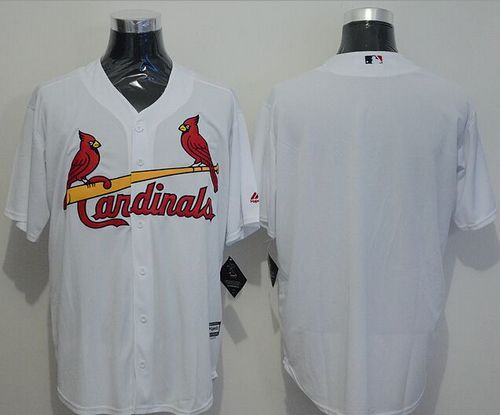 Custom St. Louis Cardinals white jersey