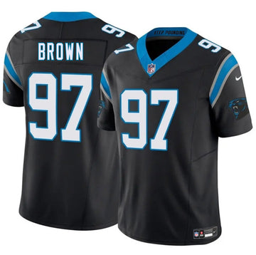 Bobby Brown Carolina Panthers black FUSE jersey