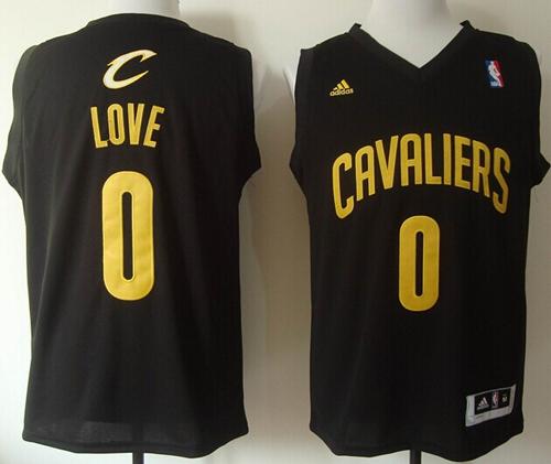 Kevin Love Cleveland Cavaliers black Fashion jersey