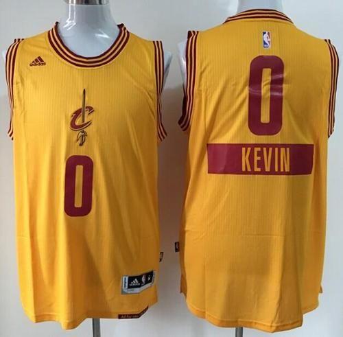Kevin Love Cleveland Cavaliers gold jersey
