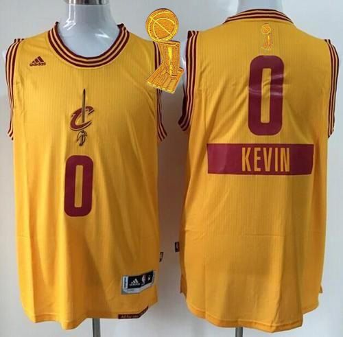 Kevin Love Cleveland Cavaliers gold jersey