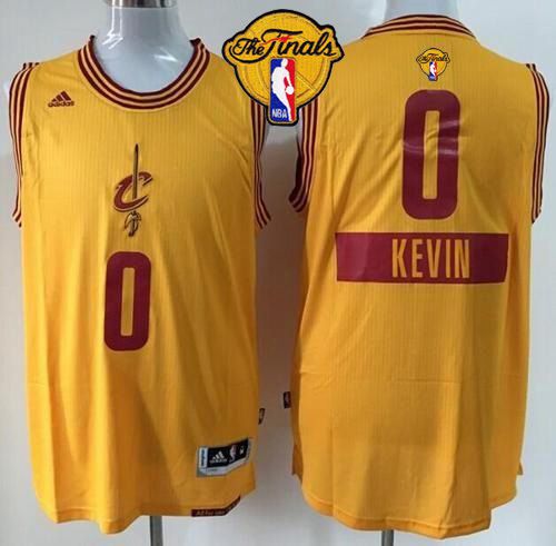 Kevin Love Cleveland Cavaliers gold jersey