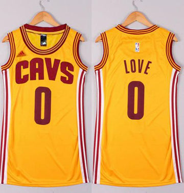 Kevin Love Cleveland Cavaliers gold jersey