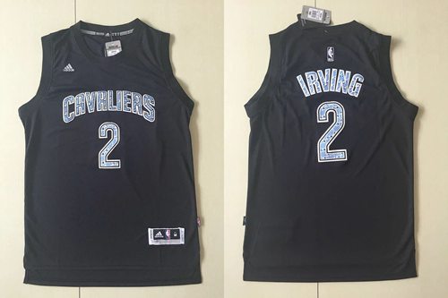 Kyrie Irving Cleveland Cavaliers black Fashion jersey