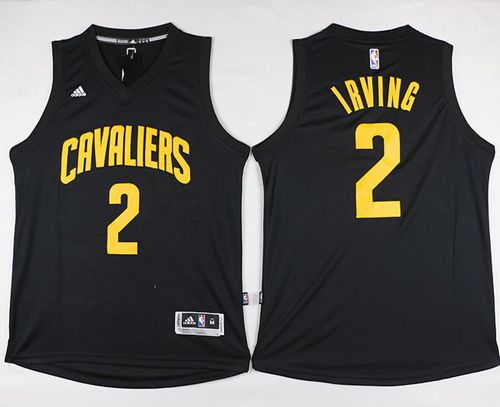 Kyrie Irving Cleveland Cavaliers black Fashion jersey
