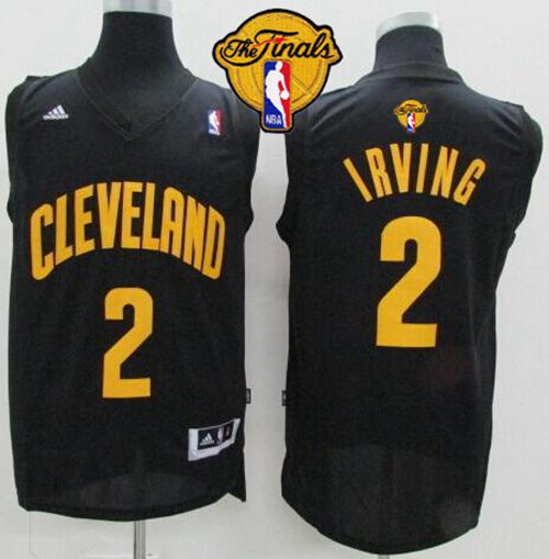 Kyrie Irving Cleveland Cavaliers black Fashion jersey
