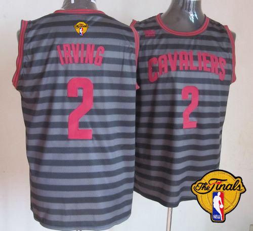 Kyrie Irving Cleveland Cavaliers black-grey jersey