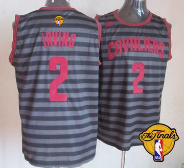 Kyrie Irving Cleveland Cavaliers black-grey jersey