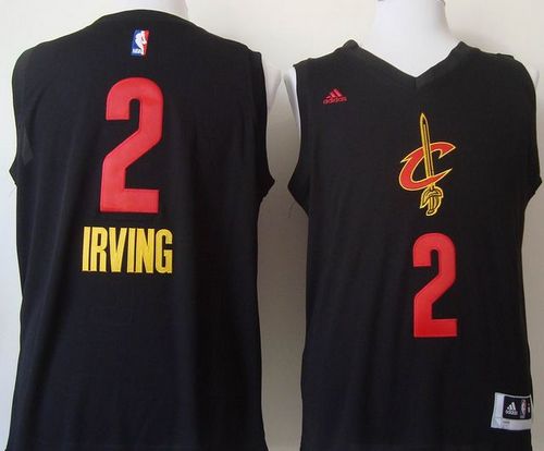 Kyrie Irving Cleveland Cavaliers black Fashion jersey