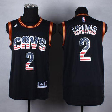 Kyrie Irving Cleveland Cavaliers black Fashion jersey