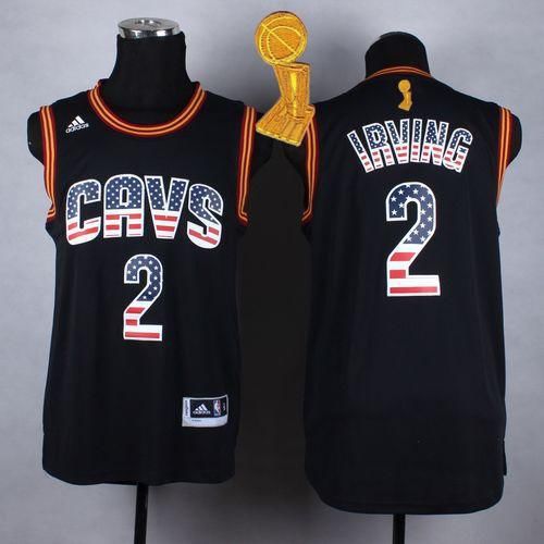 Kyrie Irving Cleveland Cavaliers black Fashion jersey
