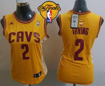 Kyrie Irving Cleveland Cavaliers gold Alternate jersey