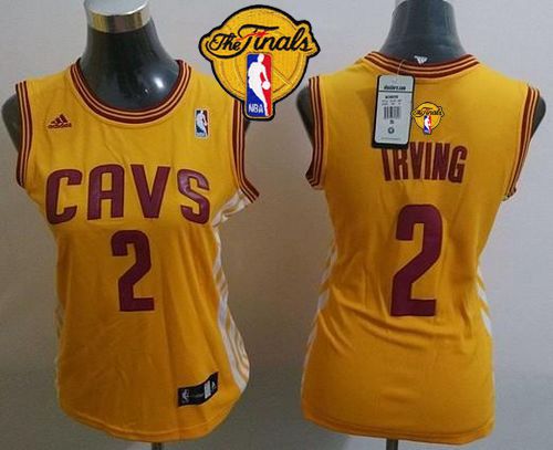 Kyrie Irving Cleveland Cavaliers gold Alternate jersey